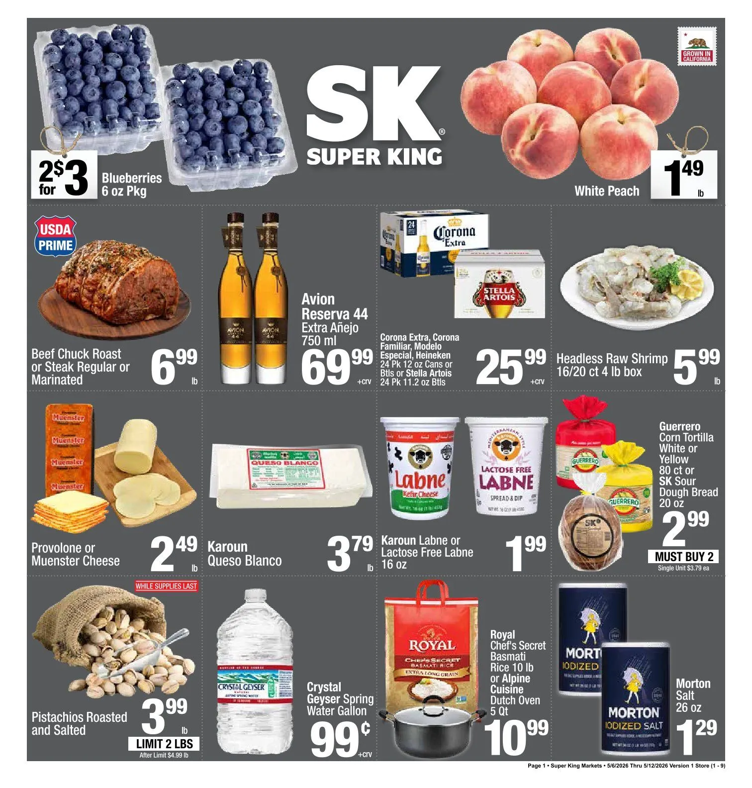 Weekly ad Super King Markets Sales from May 6 to May 12 2026 - Page 