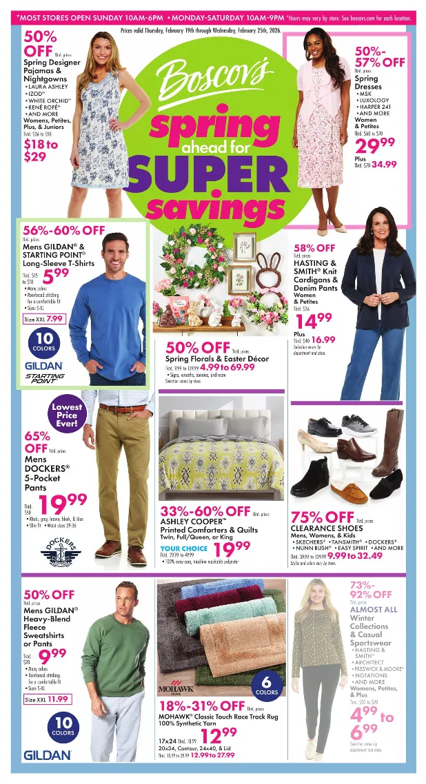Weekly ad Boscov s Sales from February 19 to February 25 2026 - Page 