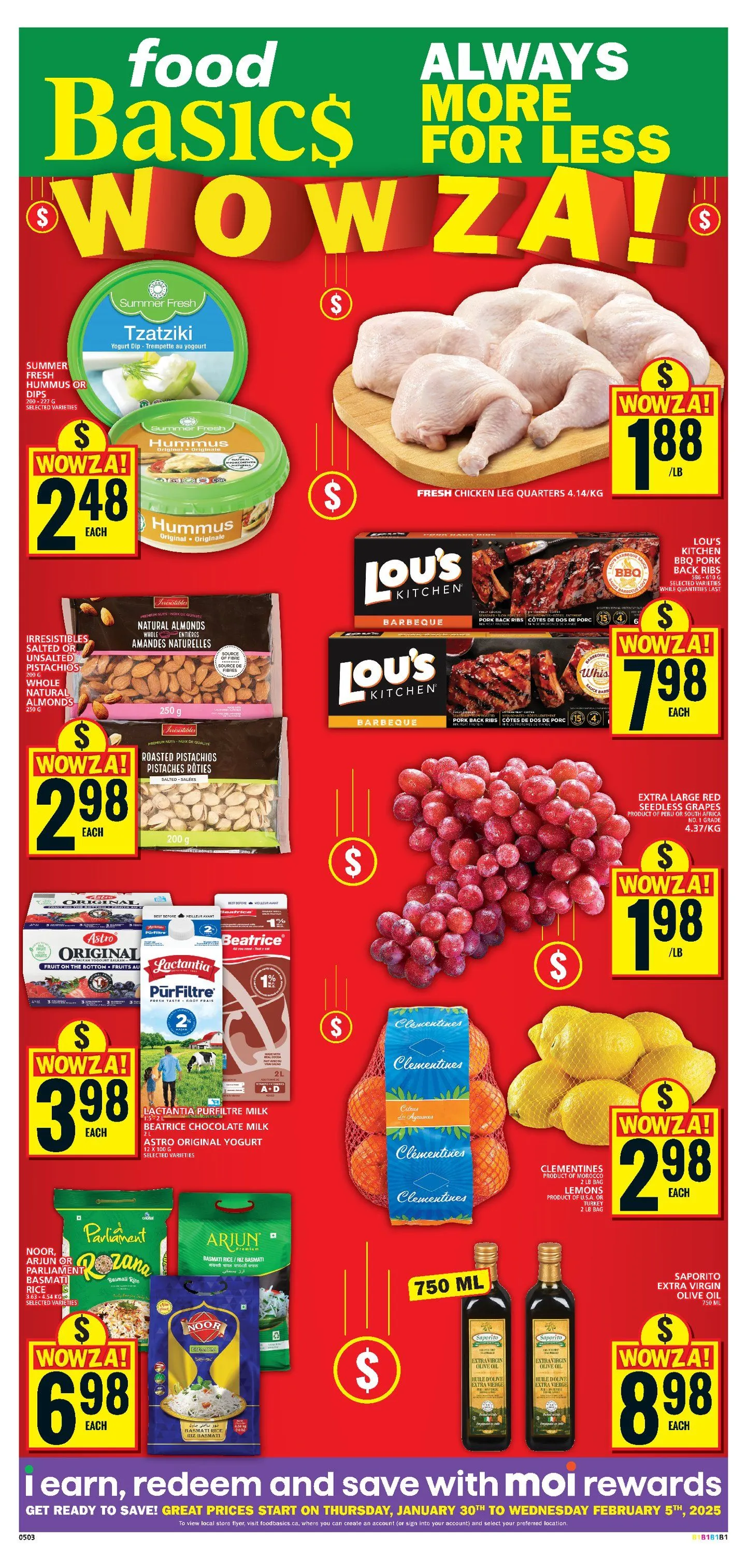 Food Basics flyers from January 30 to February 5 2025 - flyer page 1