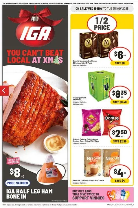 IGA Xpress  Sales - Catalogue valid from 20 November to 25 November 2025 - page 