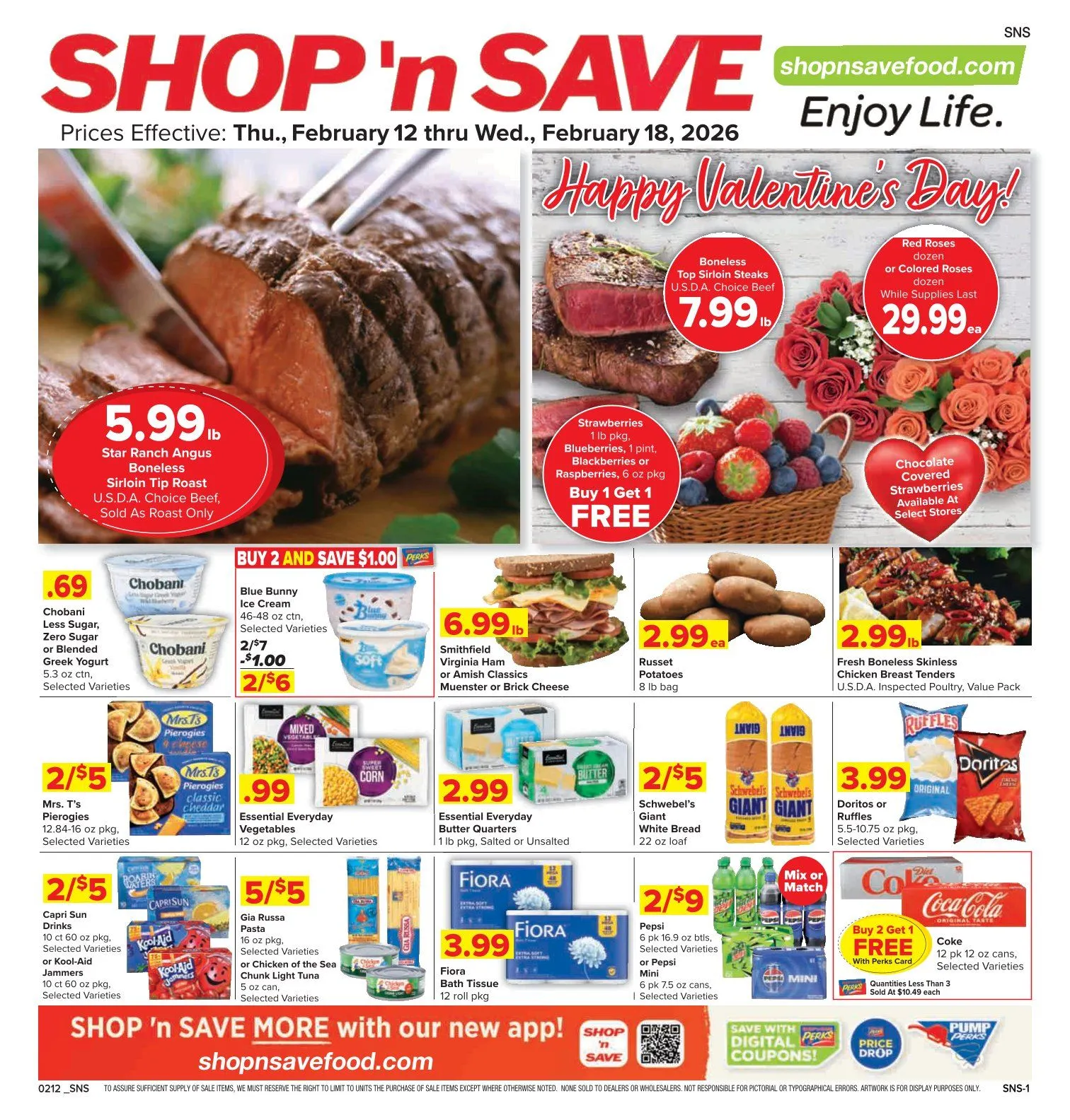 Weekly ad Shop'n Save Sales from February 12 to February 18 2026 - Page 