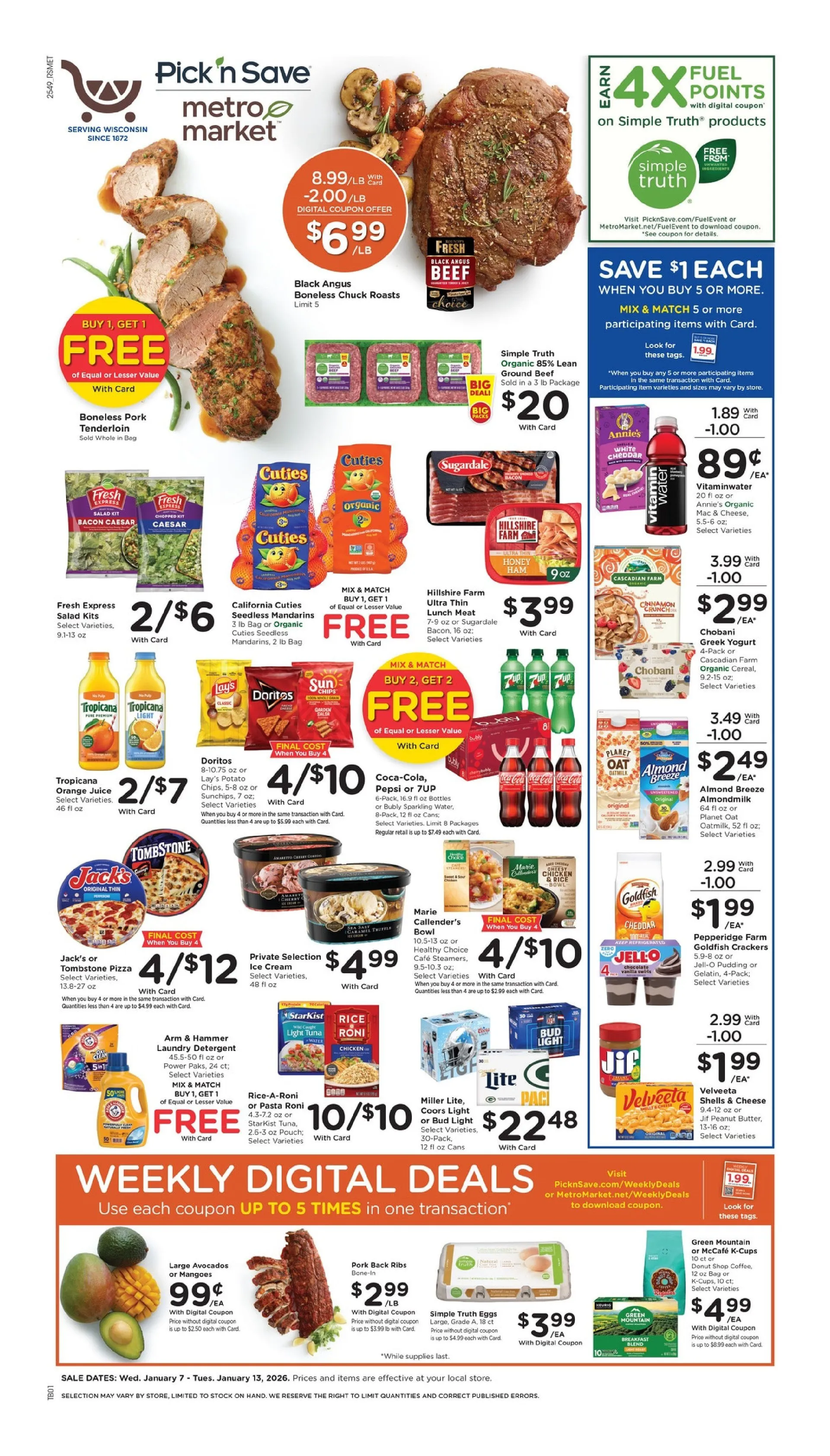 Weekly ad Pick 'n Save Sales from January 7 to January 13 2026 - Page 