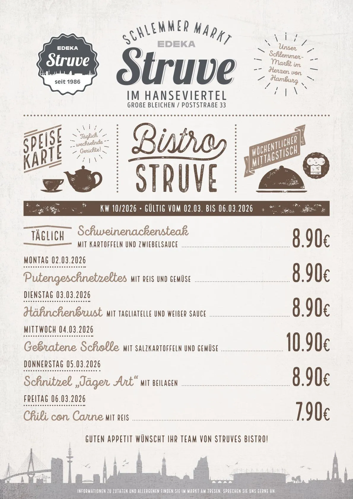 Edeka Angebote von 2. März bis 6. März 2026 - Prospekt seite 1