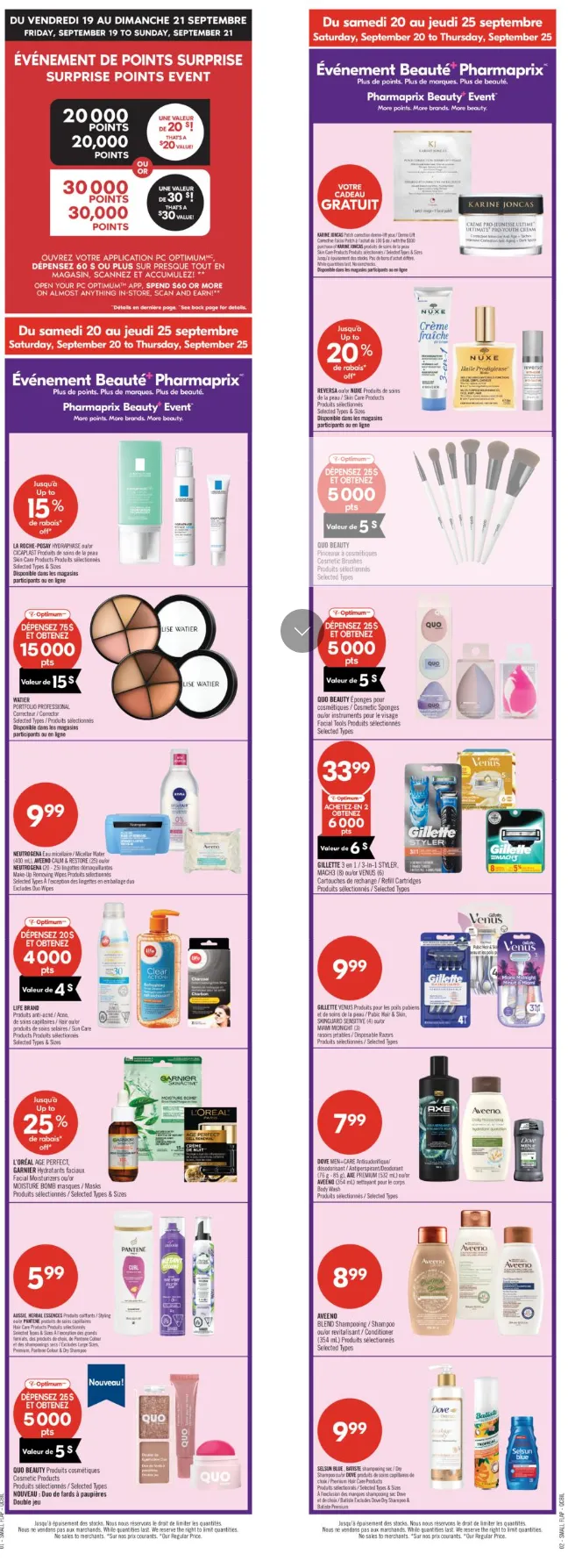 Pharmaprix flyers - September 20 September 25 2025