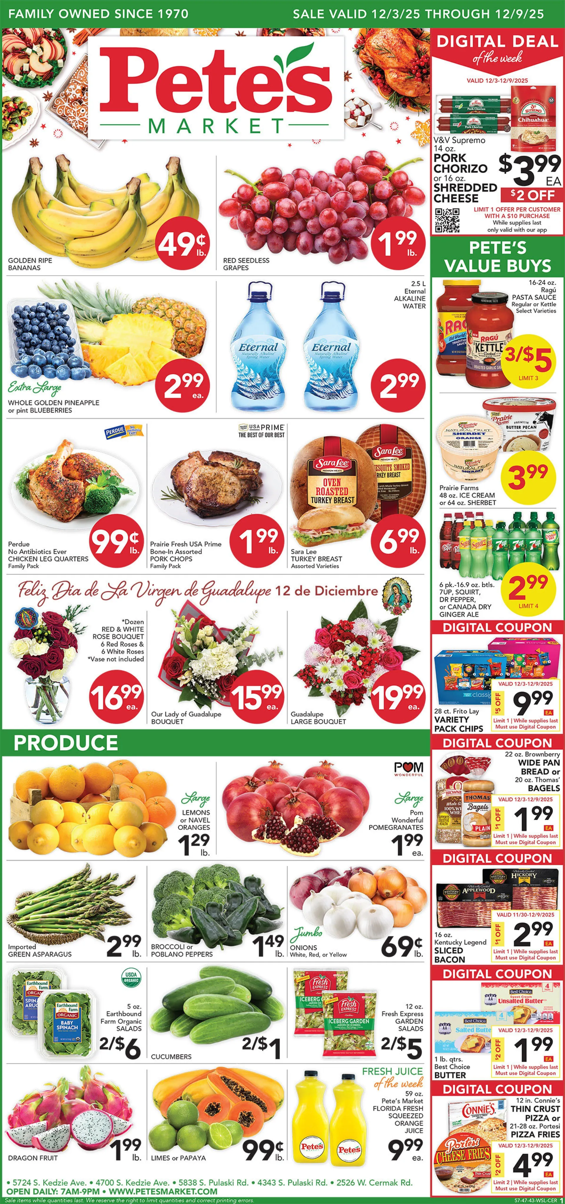 Weekly ad Pete's Fresh Market  Sales from December 3 to December 9 2025 - Page 