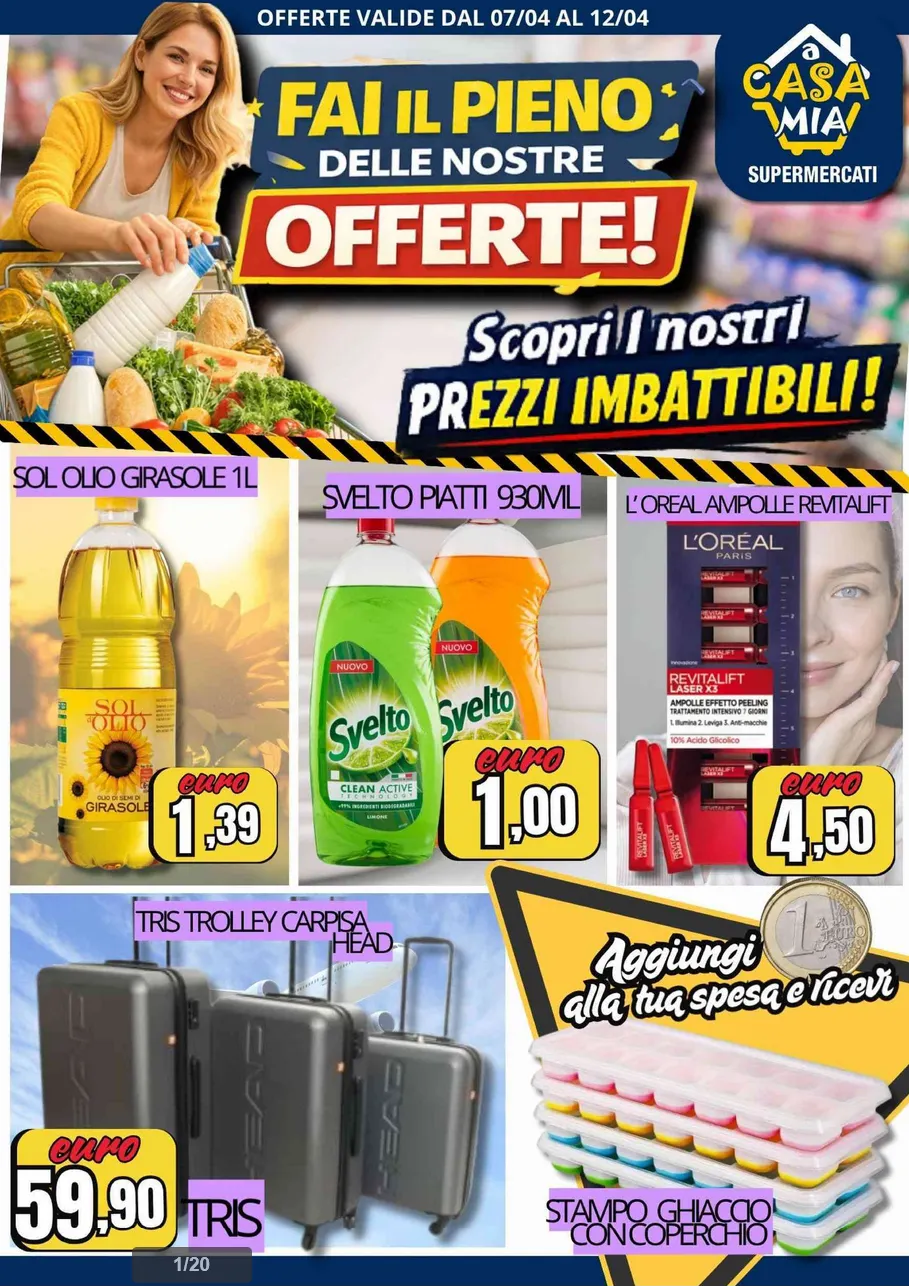  Volantini A Casa Mia da 7 aprile a 12 aprile di 2026 - Pagina del volantino 