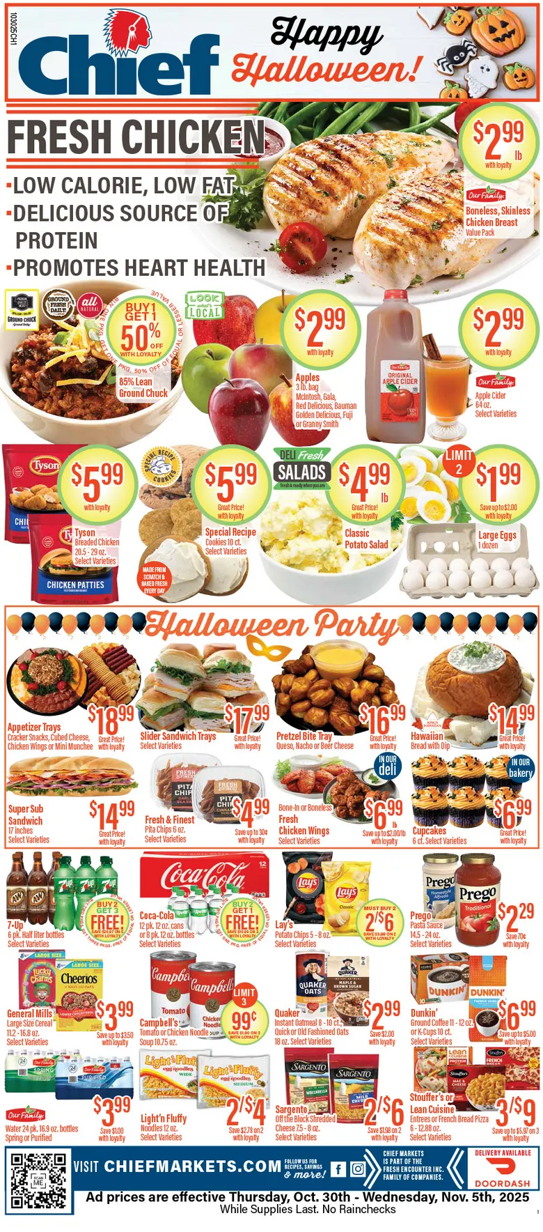 Weekly ad Chief Supermarket Sales from October 30 to November 5 2025 - Page 