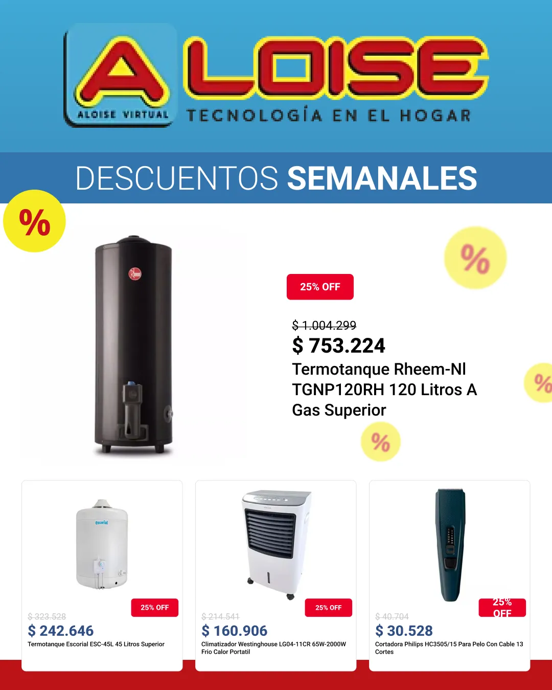 Ofertas de  Aloise Ofertas 28 de mayo al 11 de junio 2026 - Página 1 del catálogo