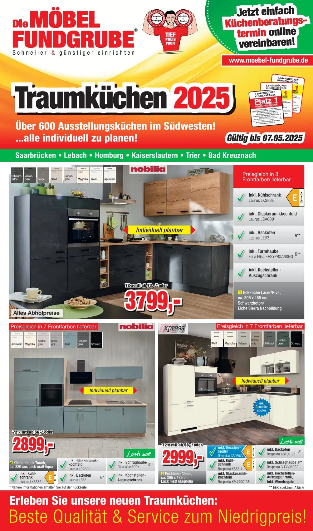 Möbelfundgrube Angebote von 5. Mai bis 30. April 2025 - Prospekt seite