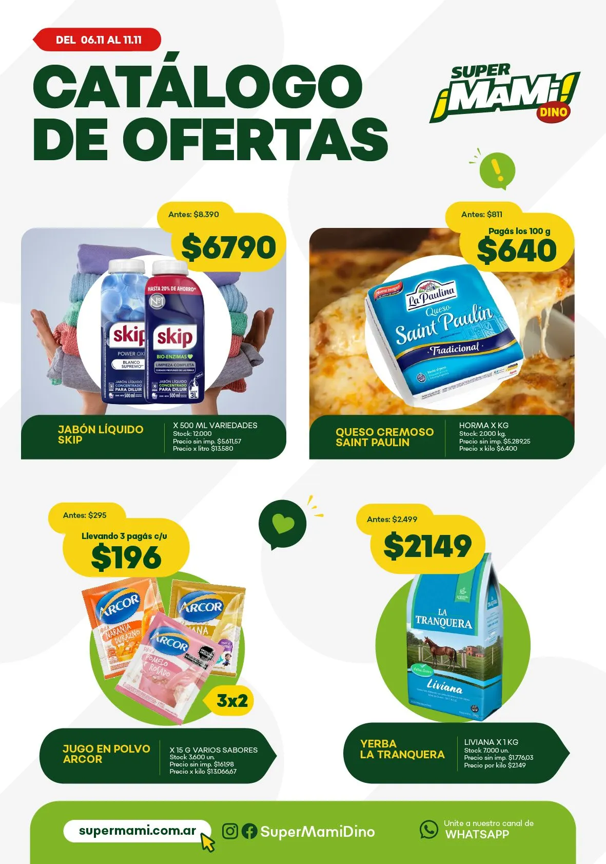 Ofertas de Super Mami Ofertas 6 de noviembre al 11 de noviembre 2025 - Página 11 del catálogo
