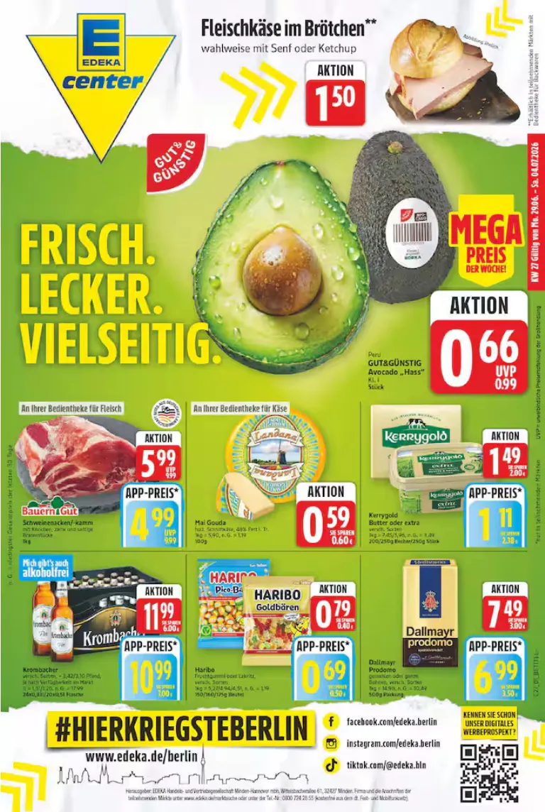 E-Center Prospekte von 29. Juni bis 4. Juli 2026 - Prospekt seite 1
