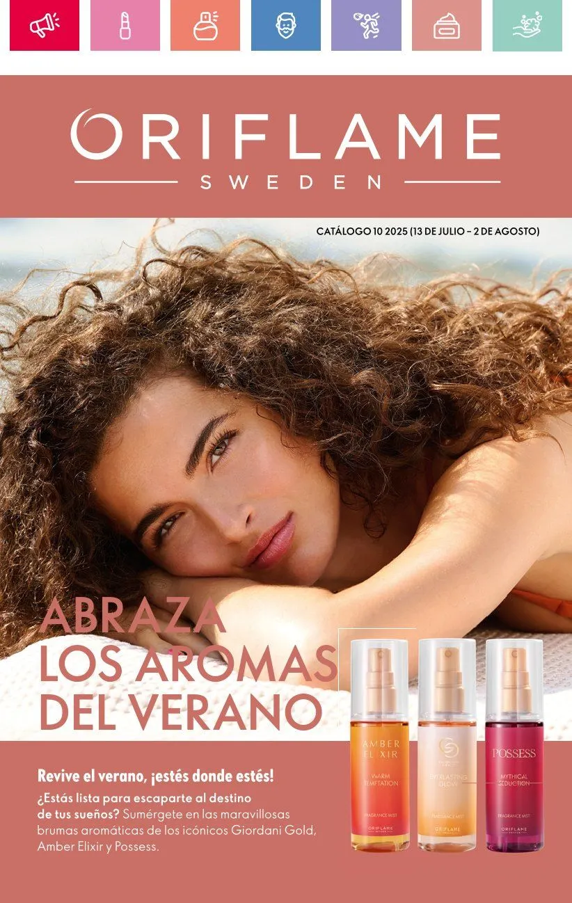 Catálogo de Oriflame catálogos y ofertas 13 de julio al 2 de agosto 2025 - Pagina 1