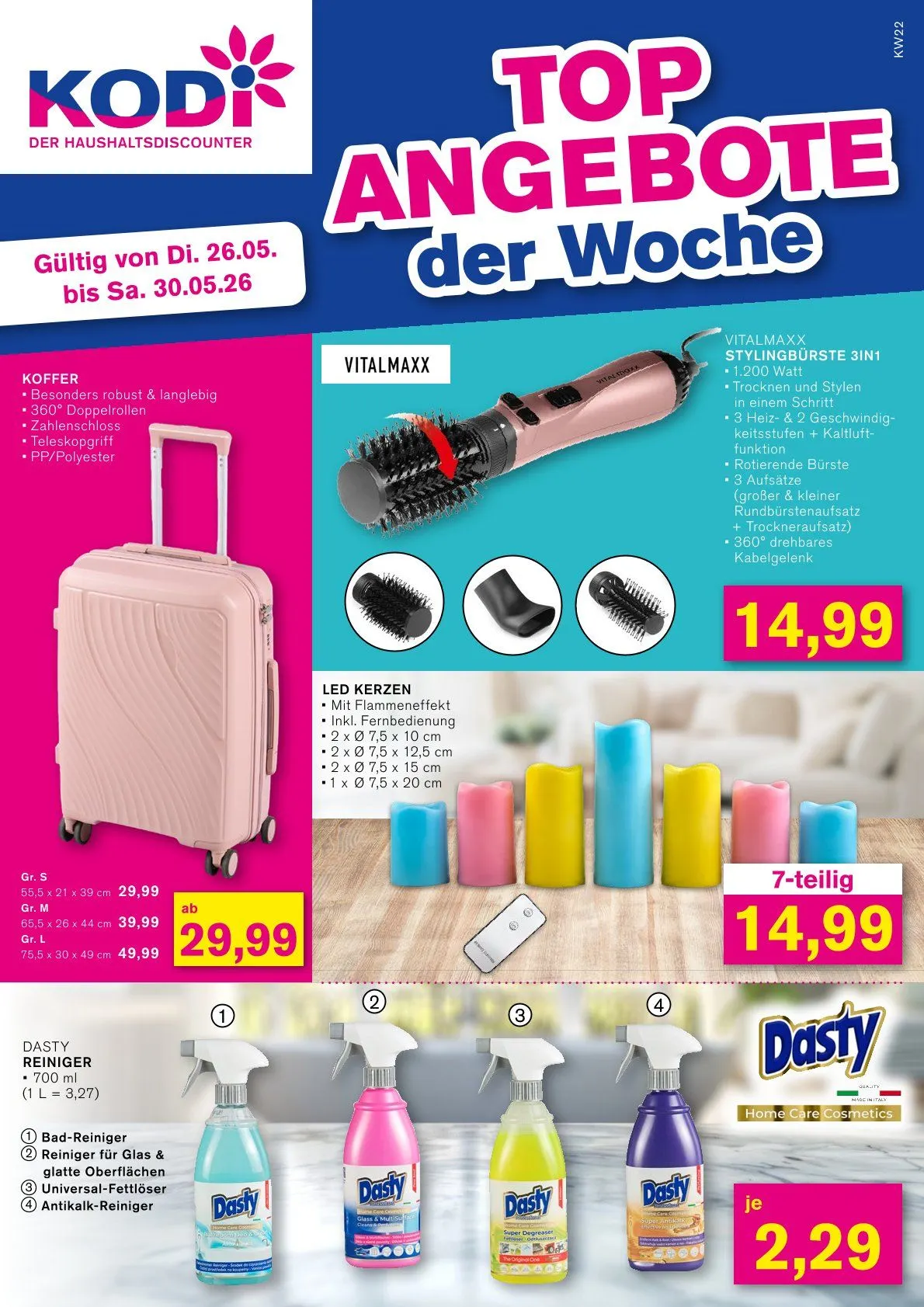 Kodi Angebote von 26. Mai bis 30. Mai 2026 - Prospekt seite 