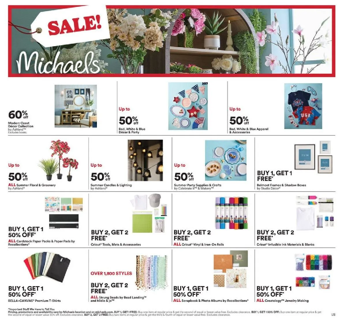 Weekly ad Michaels Sales from May 24 to May 30 2026 - Page 