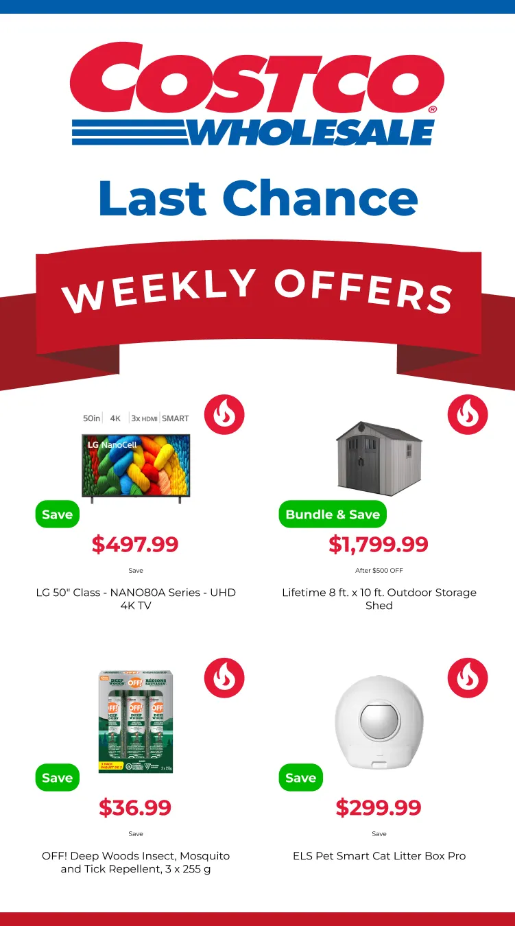 Costco Ofertas from April 13 to May 2 2026 - flyer page 