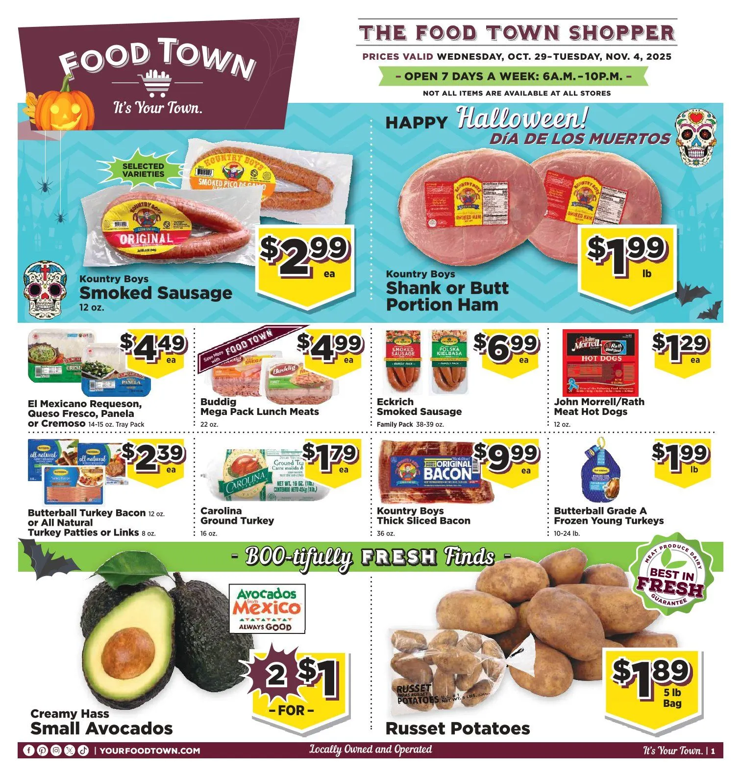 Weekly ad Foodtown weekly ads from October 29 to November 4 2025 - Page 