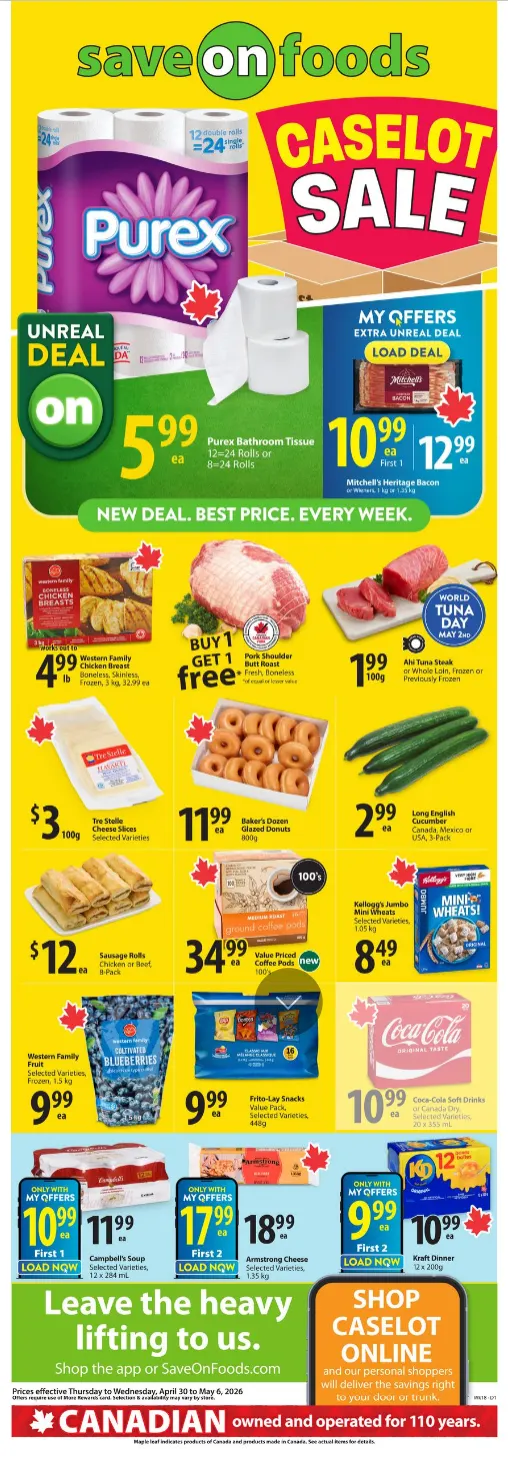 Save on foods Sales from April 30 to May 6 2026 - flyer page 