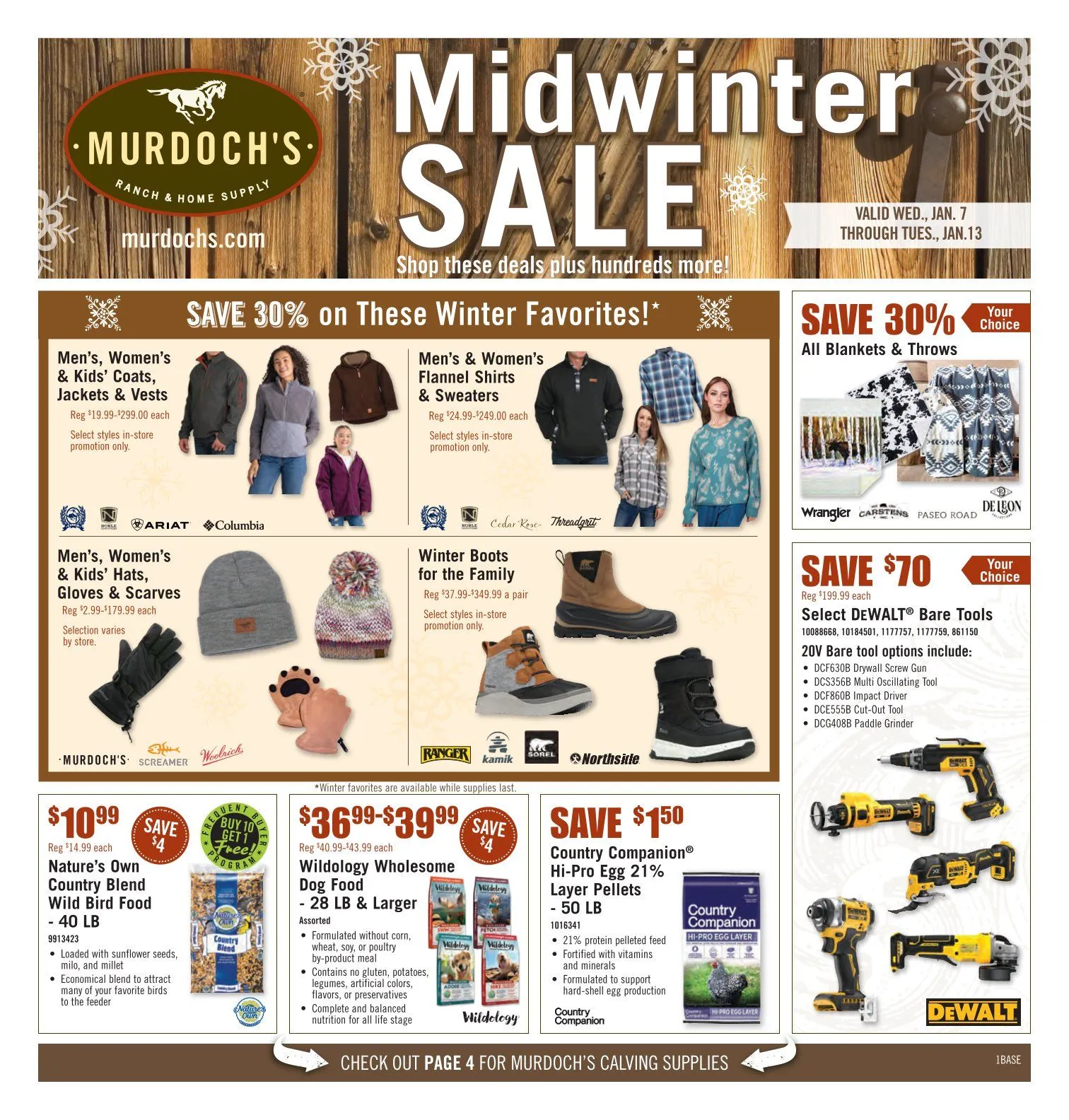 Weekly ad Murdoch’s Sales from January 7 to January 13 2026 - Page 