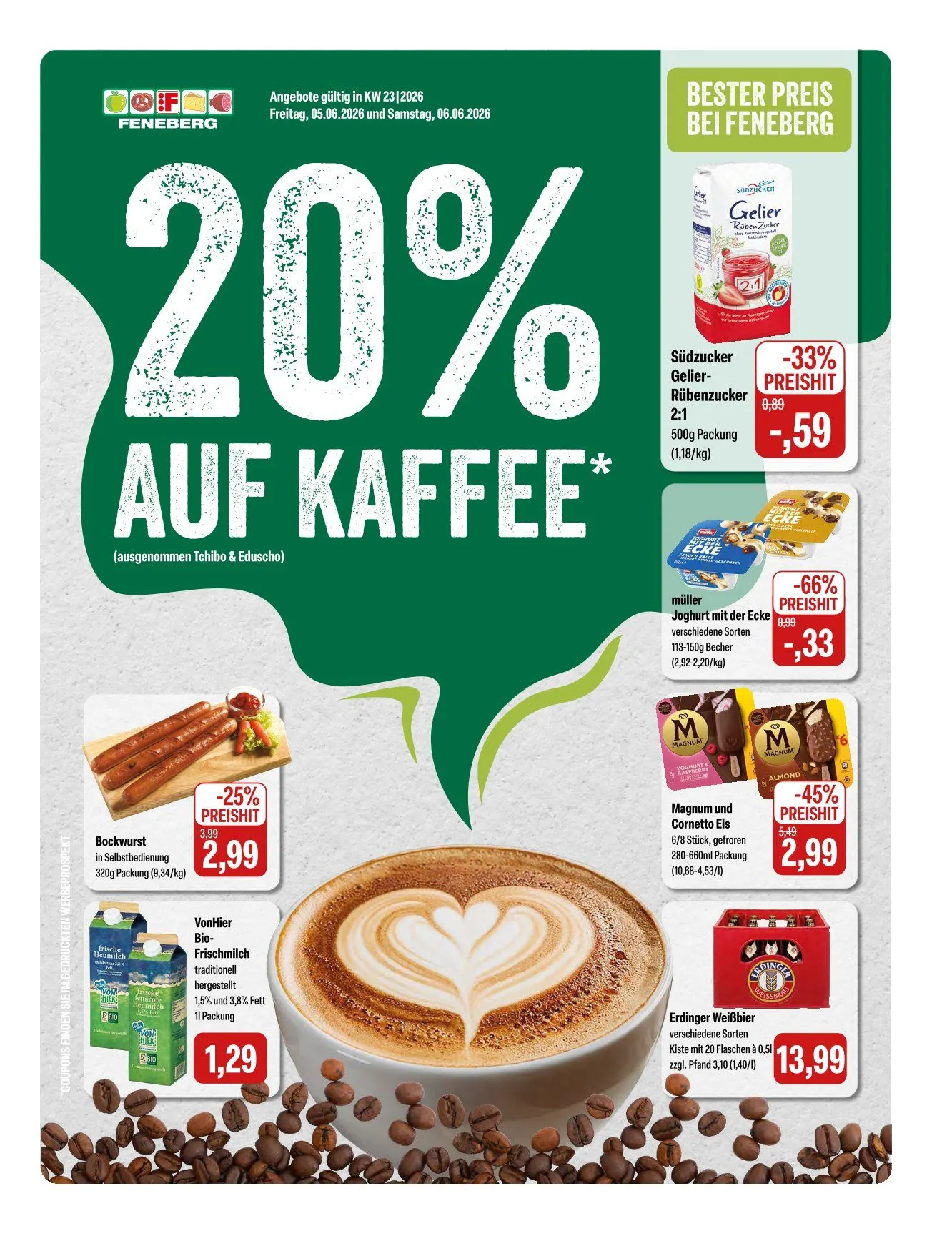 Feneberg Prospekte von 5. Juni bis 6. Juni 2026 - Prospekt seite 