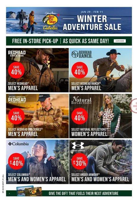 Bass Pro Shops flyers  from January 29 to February 11 2026 - flyer page 