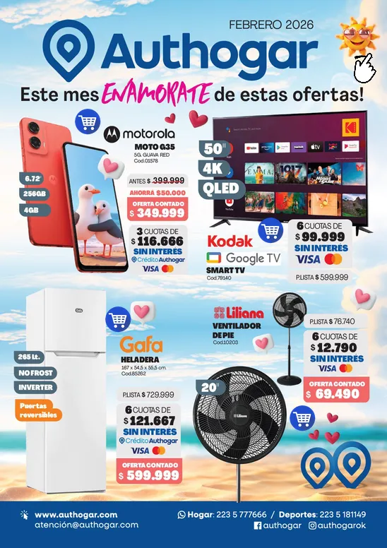 Ofertas de Authogar Ofertas 1 de febrero al 28 de febrero 2026 - Página del catálogo
