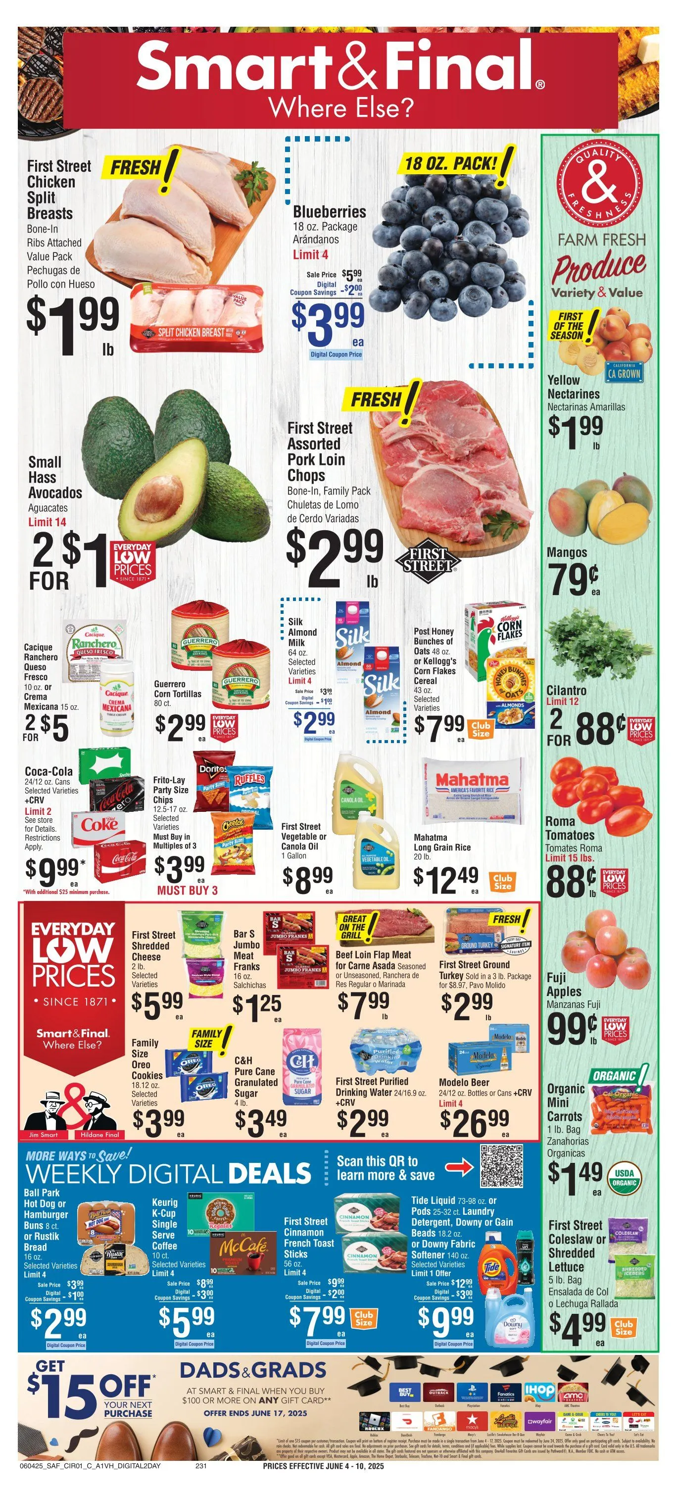 Weekly ad Smart and Final Deals from June 4 to June 10 2025 - Page 1