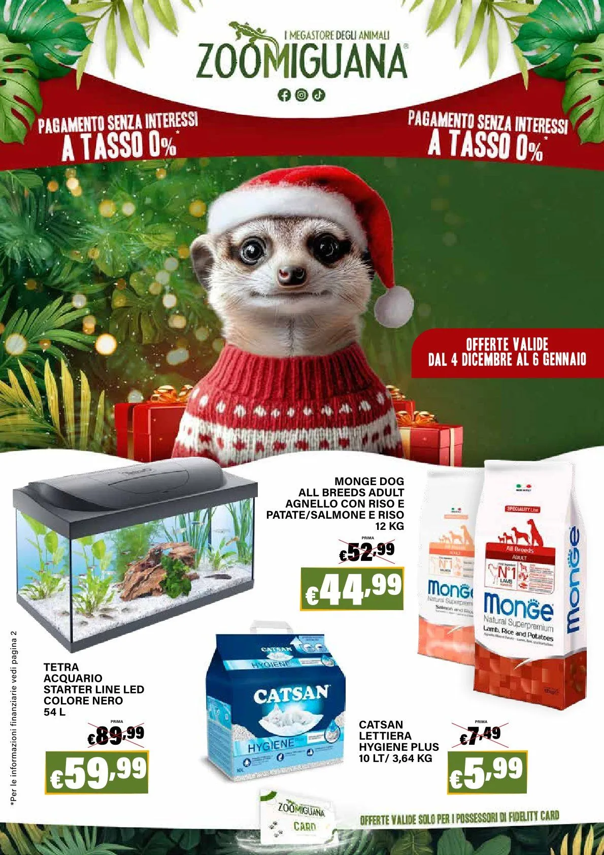  Zoomiguana Volantino da 4 dicembre a 6 gennaio di 2026 - Pagina del volantino 