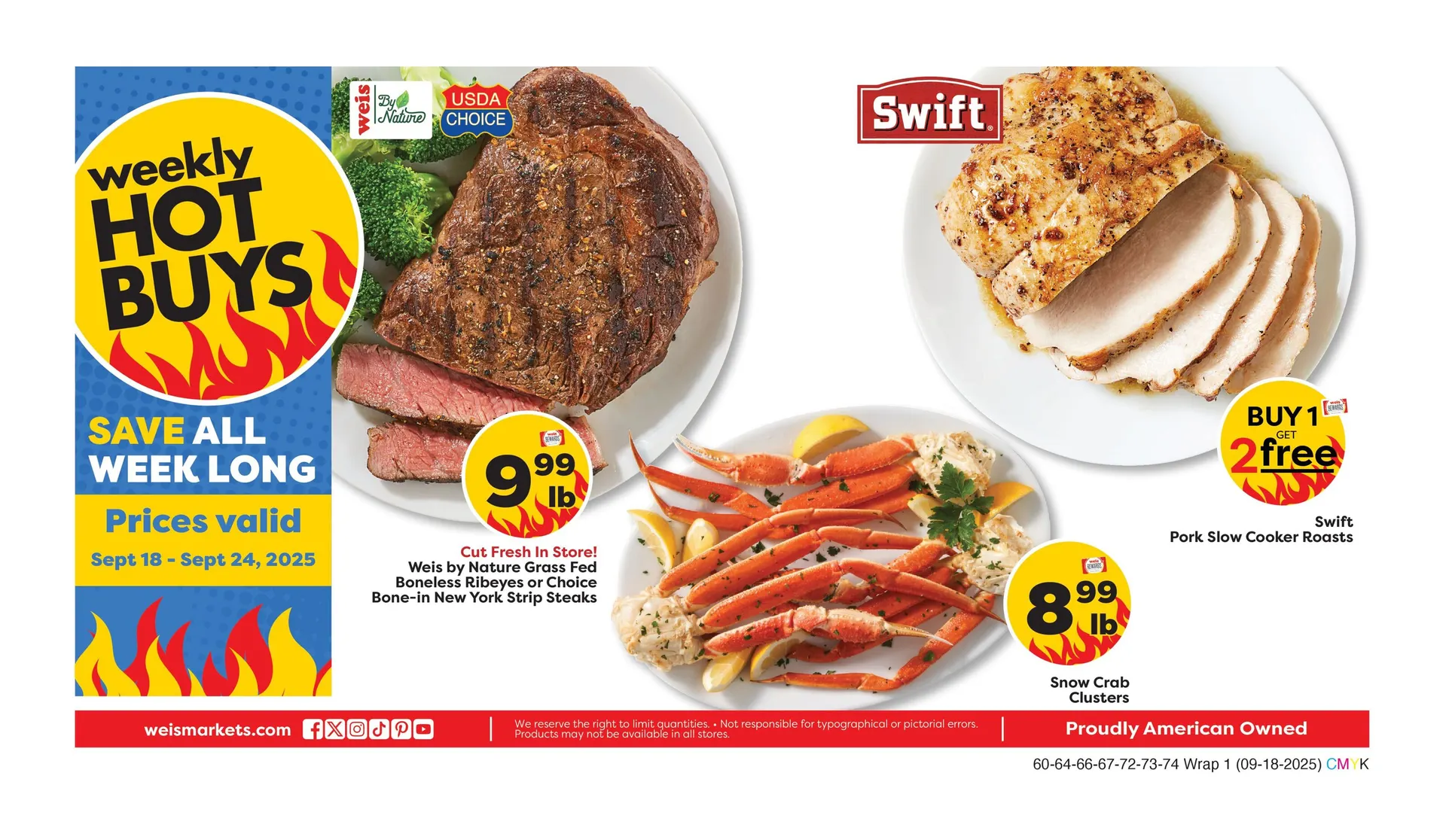 Weekly ad Weis Sales from September 18 to September 24 2025 - Page 