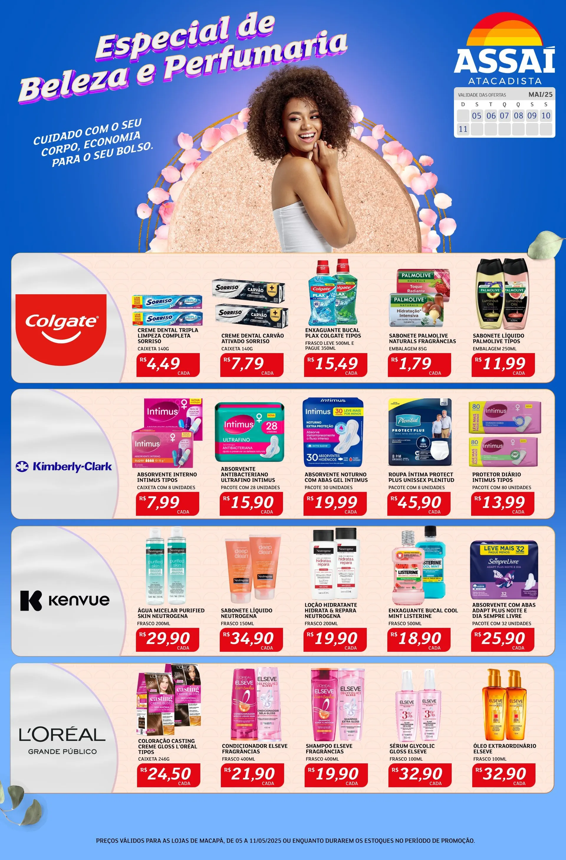Encarte de Assaí Atacadista Folheto 5 de maio até 11 de maio 2025 - Pagina 1