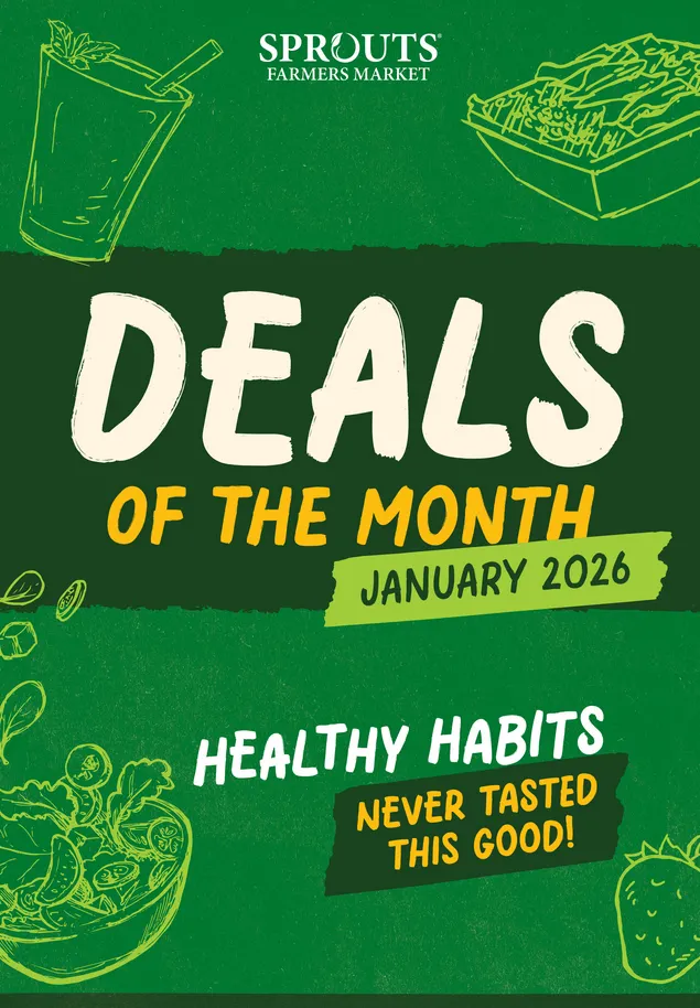 Weekly ad Sprouts Sales from December 31 to January 28 2026 - Page 