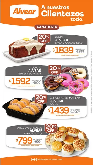 Ofertas de  Super Alvear Ofertas 17 de abril al 30 de abril 2026 - Página 1 del catálogo