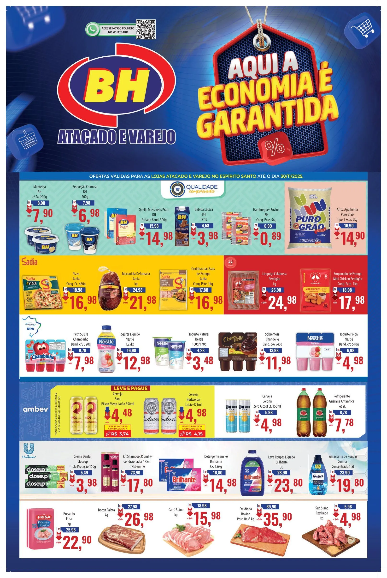 Encarte de Supermercados BH Ofertas 1 de dezembro até 15 de dezembro 2025 - Pagina 1