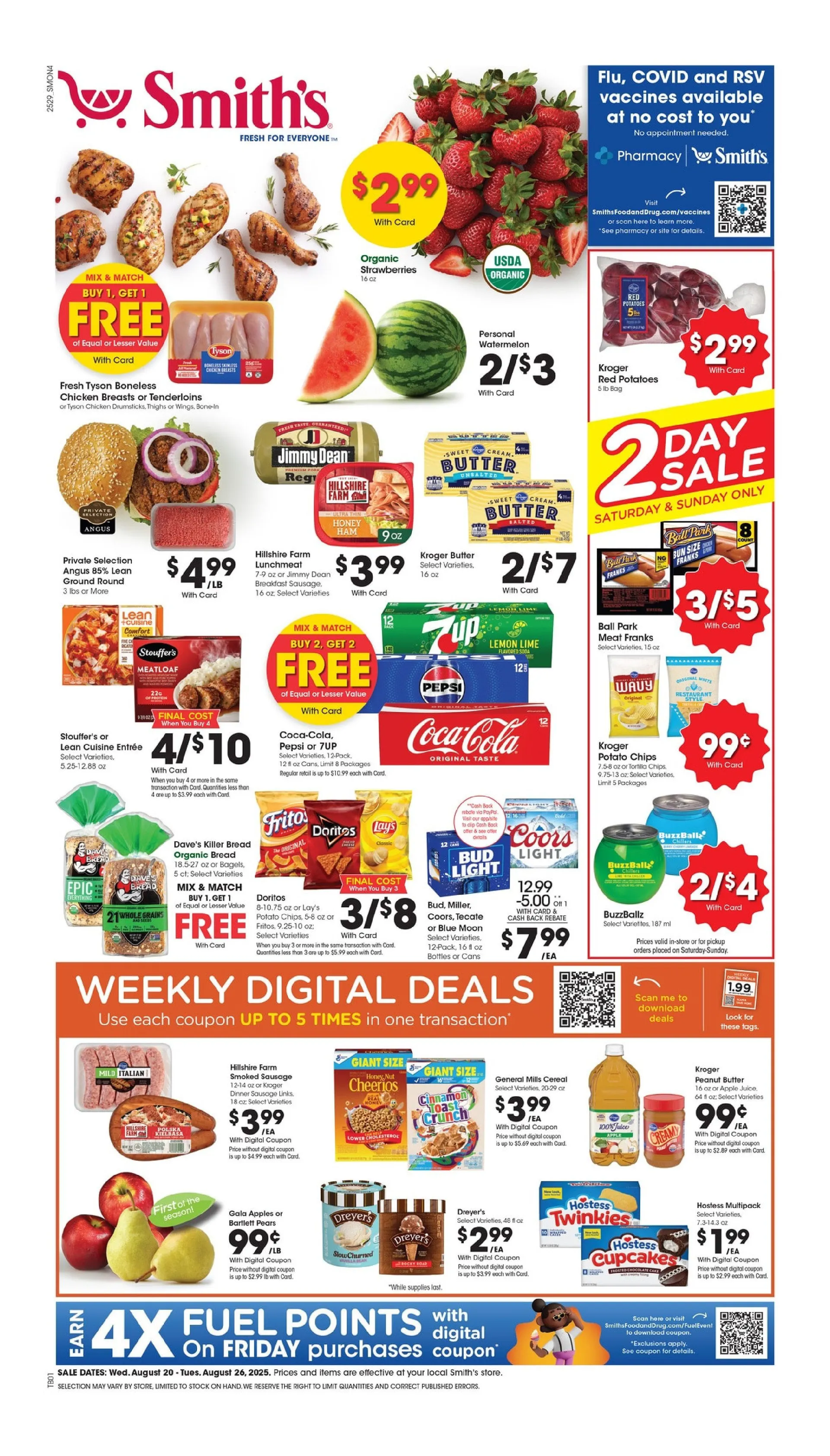 Weekly ad Smith's weekly ads from August 20 to August 26 2025 - Page