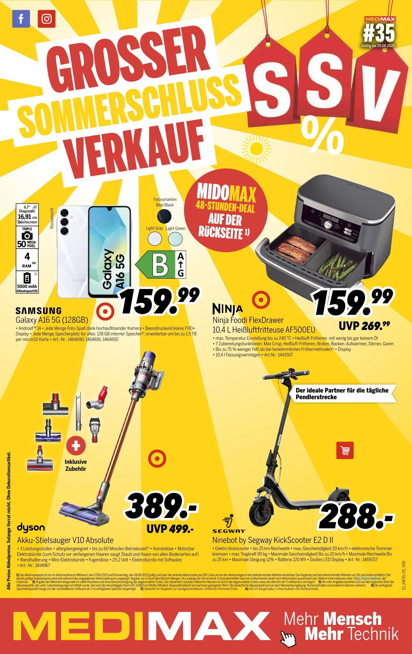 MEDIMAX Prospekte von 22. August bis 28. August 2025 - Prospekt seite