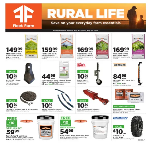 Weekly ad Fleet Farm Sales from May 4 to May 10 2026 - Page 