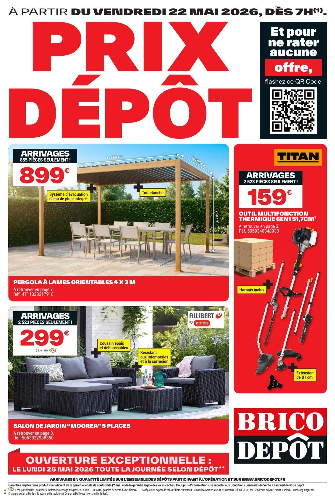 Catalogues Brico Dépôt du 22 mai au 7 juin 2026 - Catalogue page