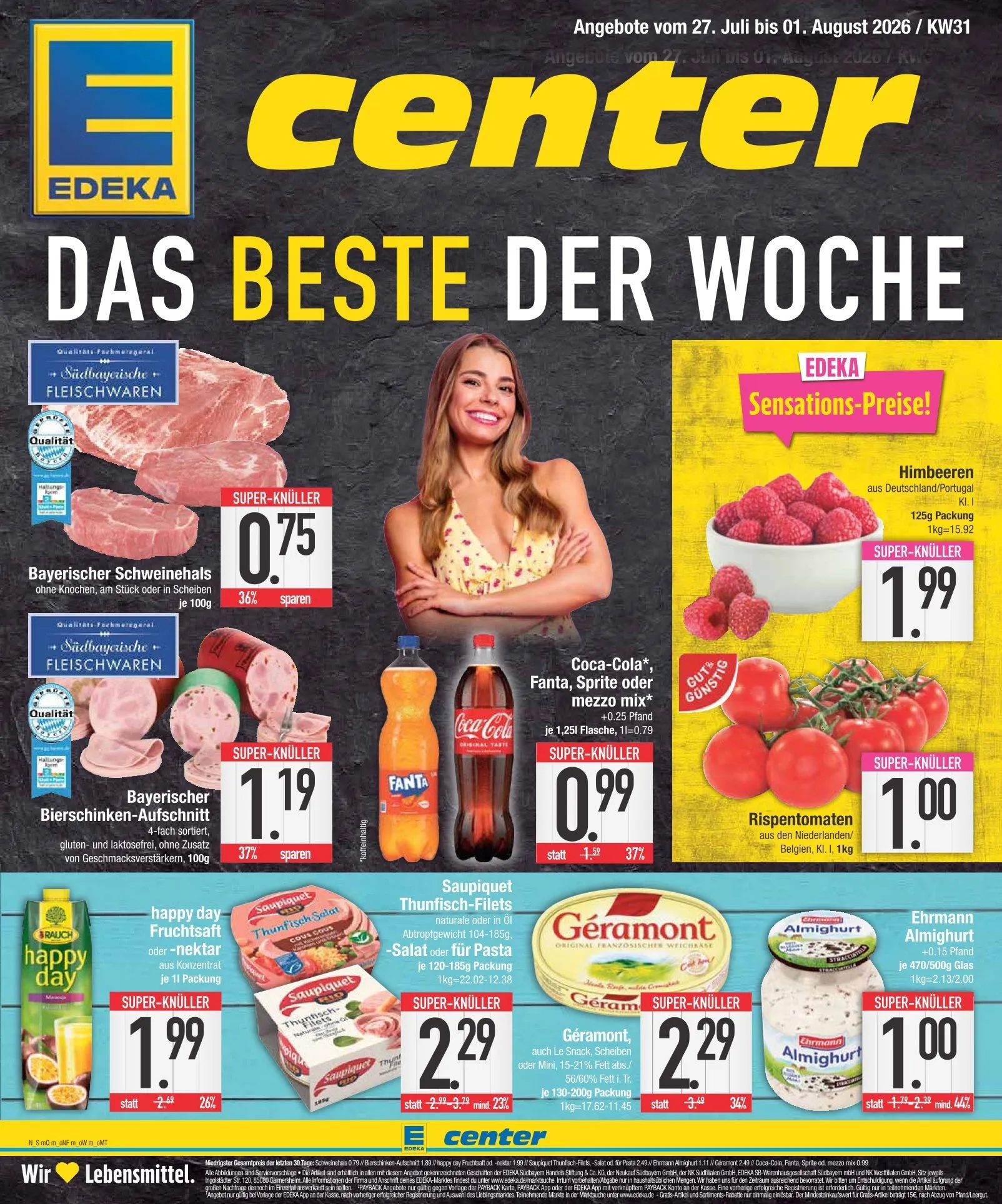  E-Center Prospekte  von 25. Juli bis 1. August 2026 - Prospekt seite 1