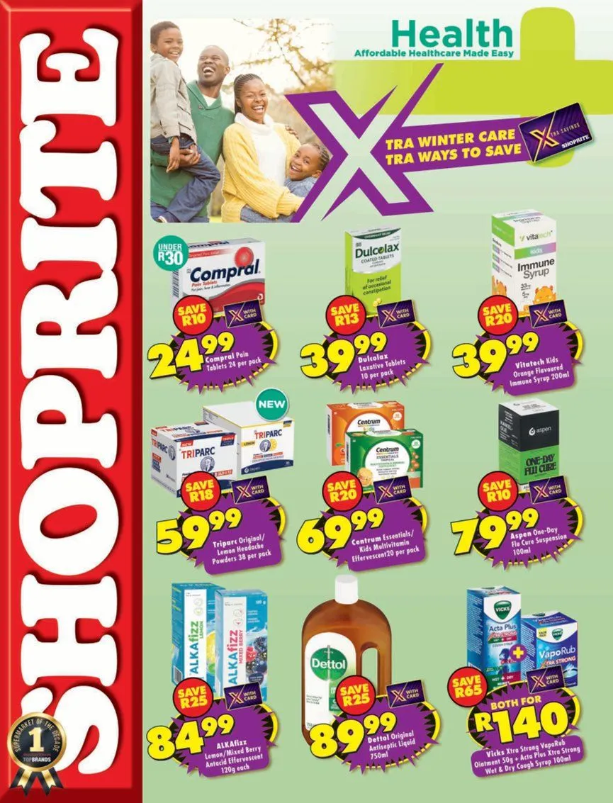 Shoprite Sales from 22 June to 12 July 2026 - Catalogue Page 1
