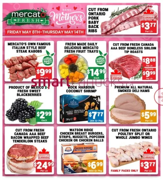 Mercato Fresh Sales from May 8 to May 14 2026 - flyer page 1