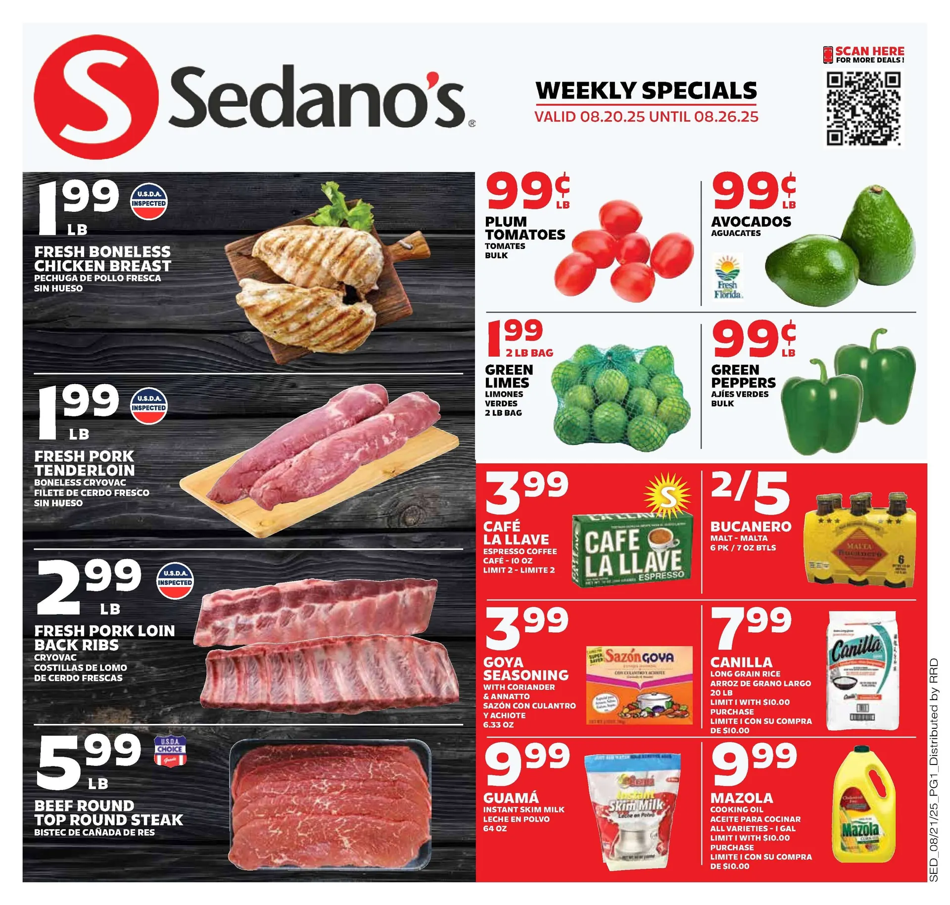Weekly ad Sedano's Sales from August 20 to August 26 2025 - Page 