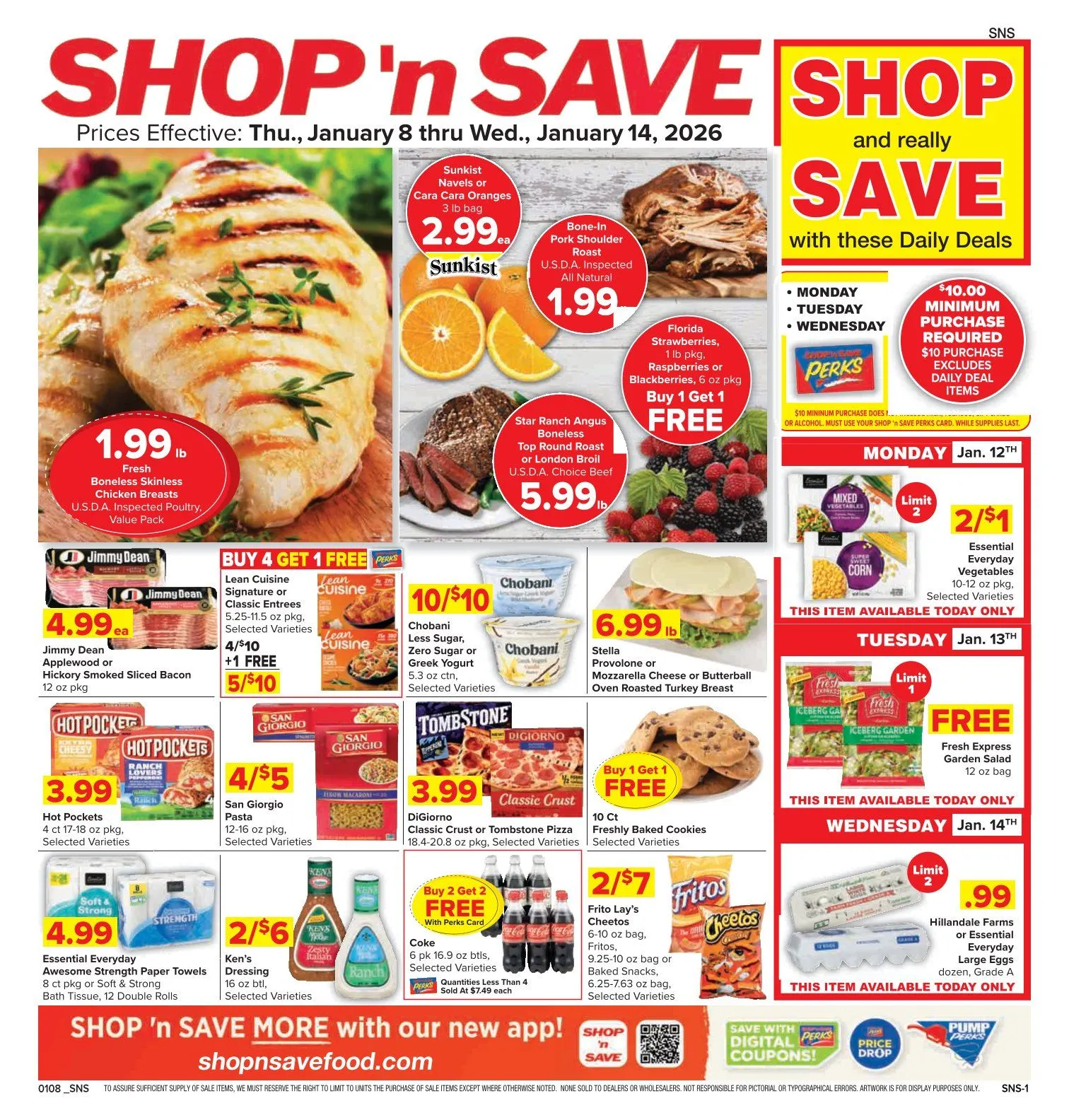 Weekly ad Shop'n Save Sales from January 8 to January 14 2026 - Page