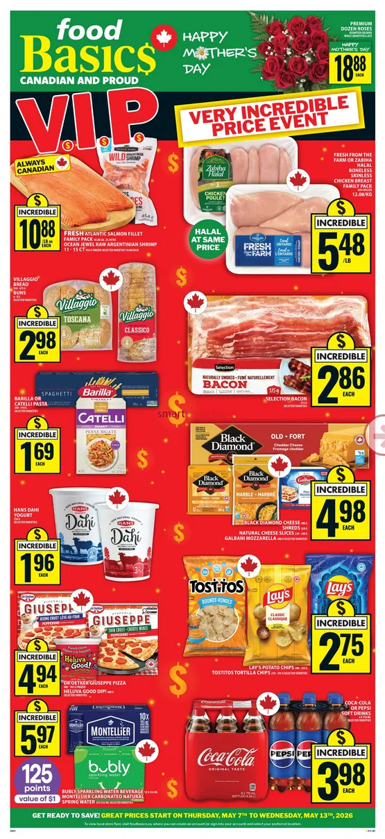 Food Basics Sales from May 7 to May 13 2026 - flyer page 
