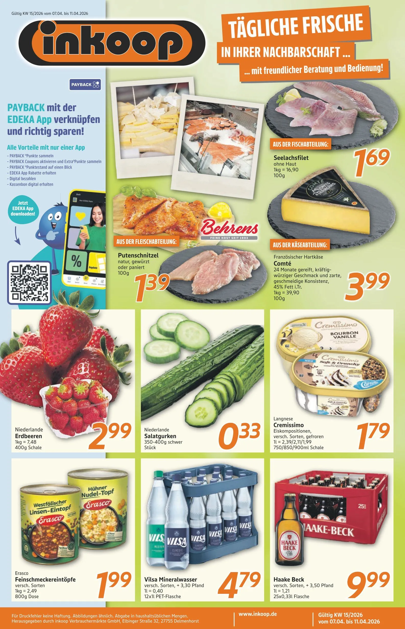  Inkoop Angebote von 7. April bis 11. April 2026 - Prospekt seite 1