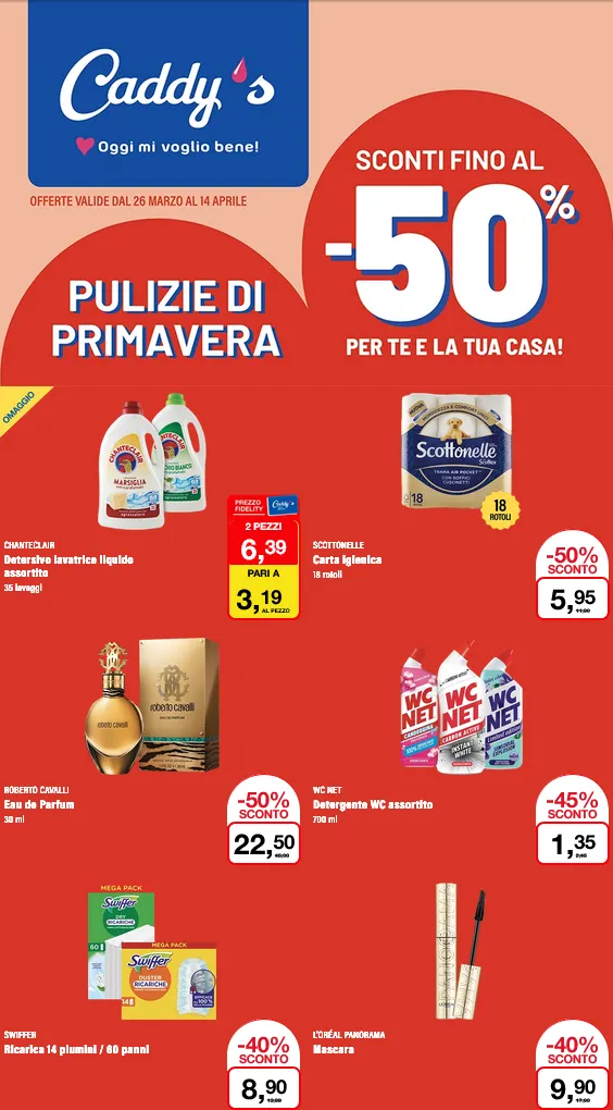Caddy's Volantino da 26 marzo a 14 aprile di 2026 - Pagina del volantino 1