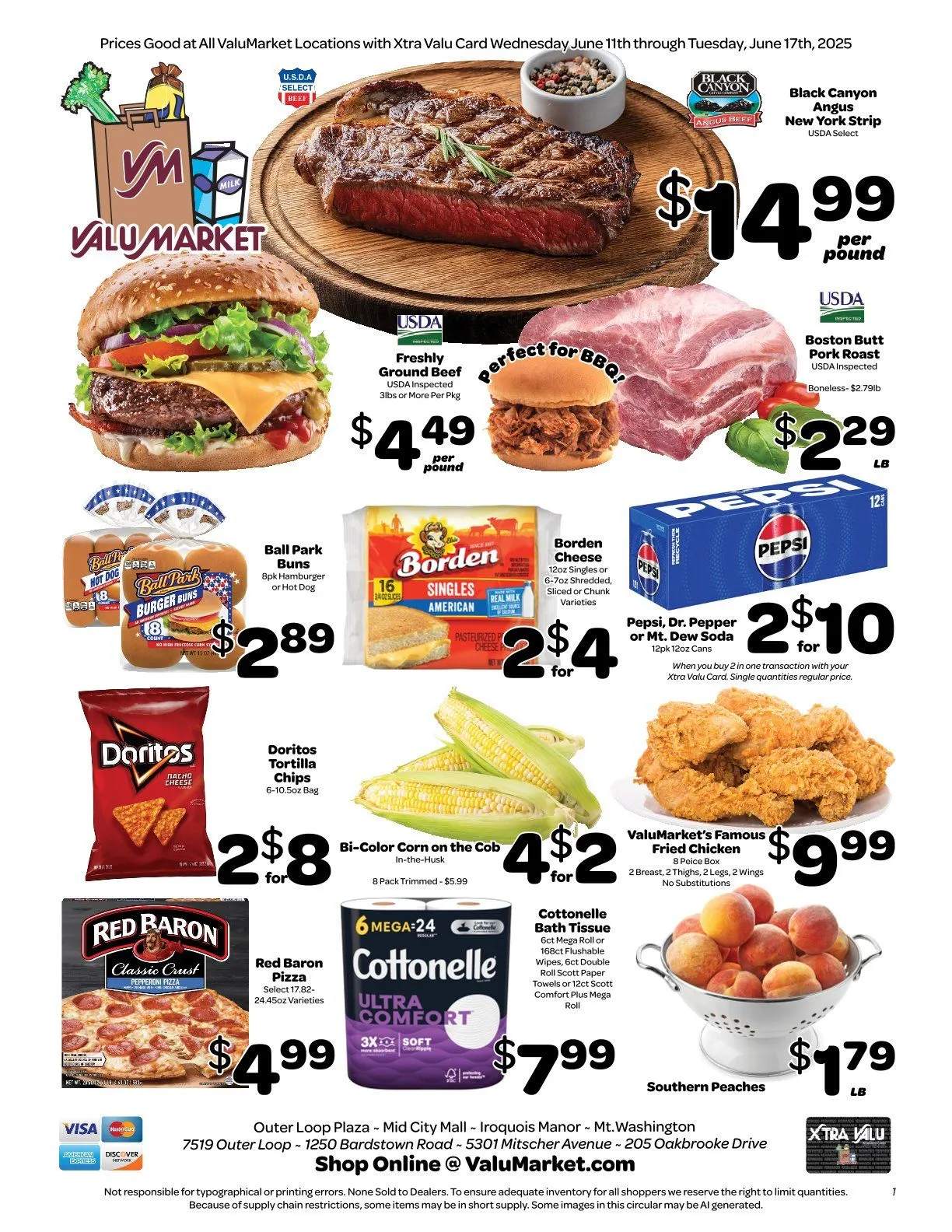 Weekly ad ValuMarket weekly ads from June 11 to June 17 2025 - Page