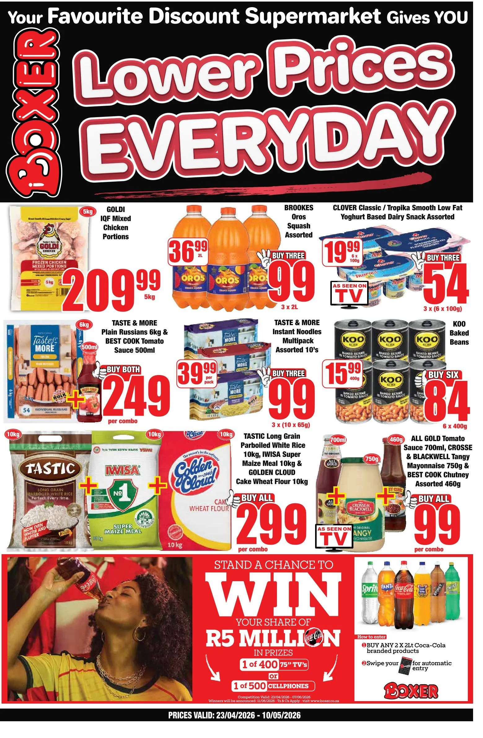 Boxer Sales from 23 April to 10 May 2026 - Catalogue Page 1