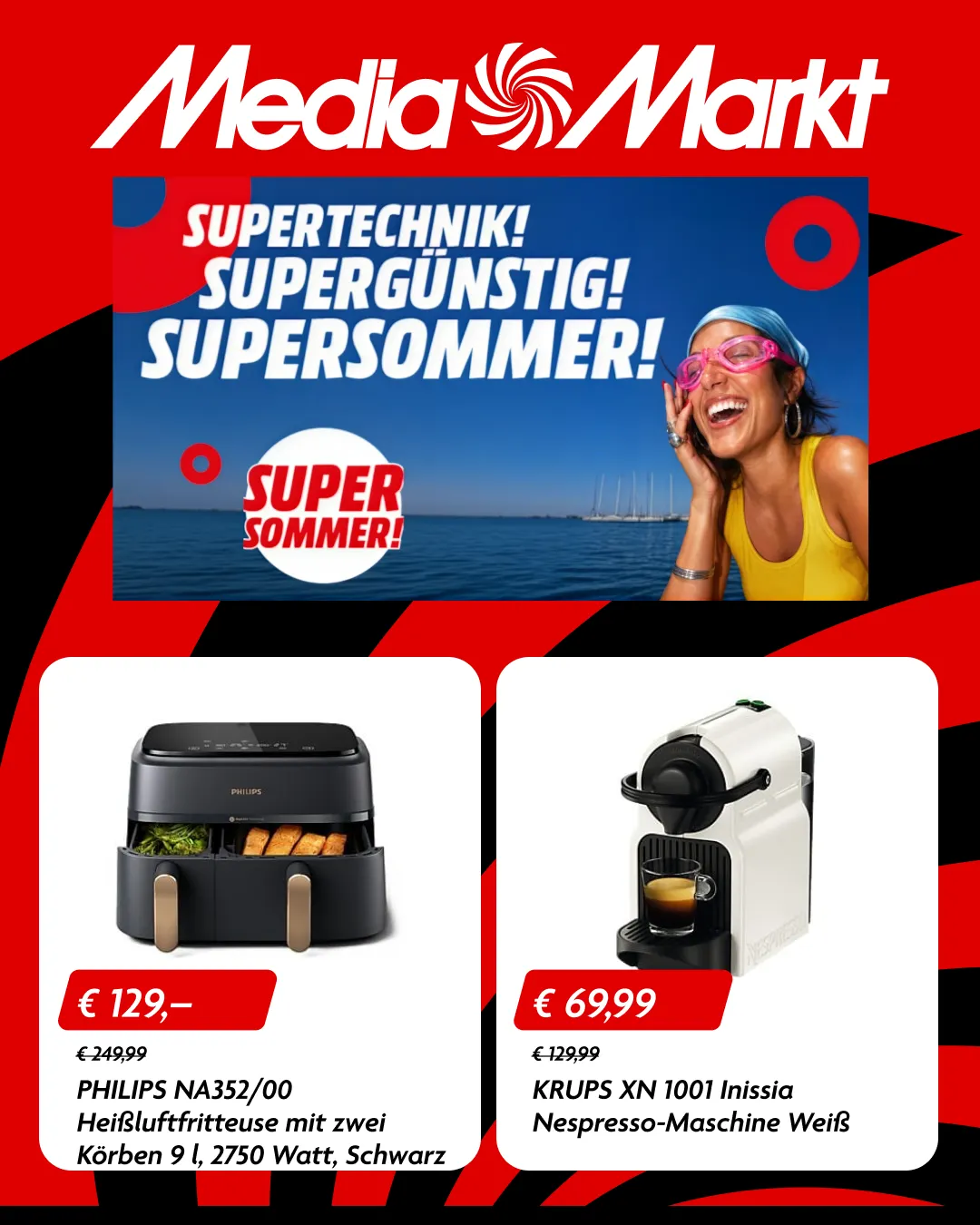 Mediamarkt von 20. Juli bis 8. August 2026 - Flugblätt seite