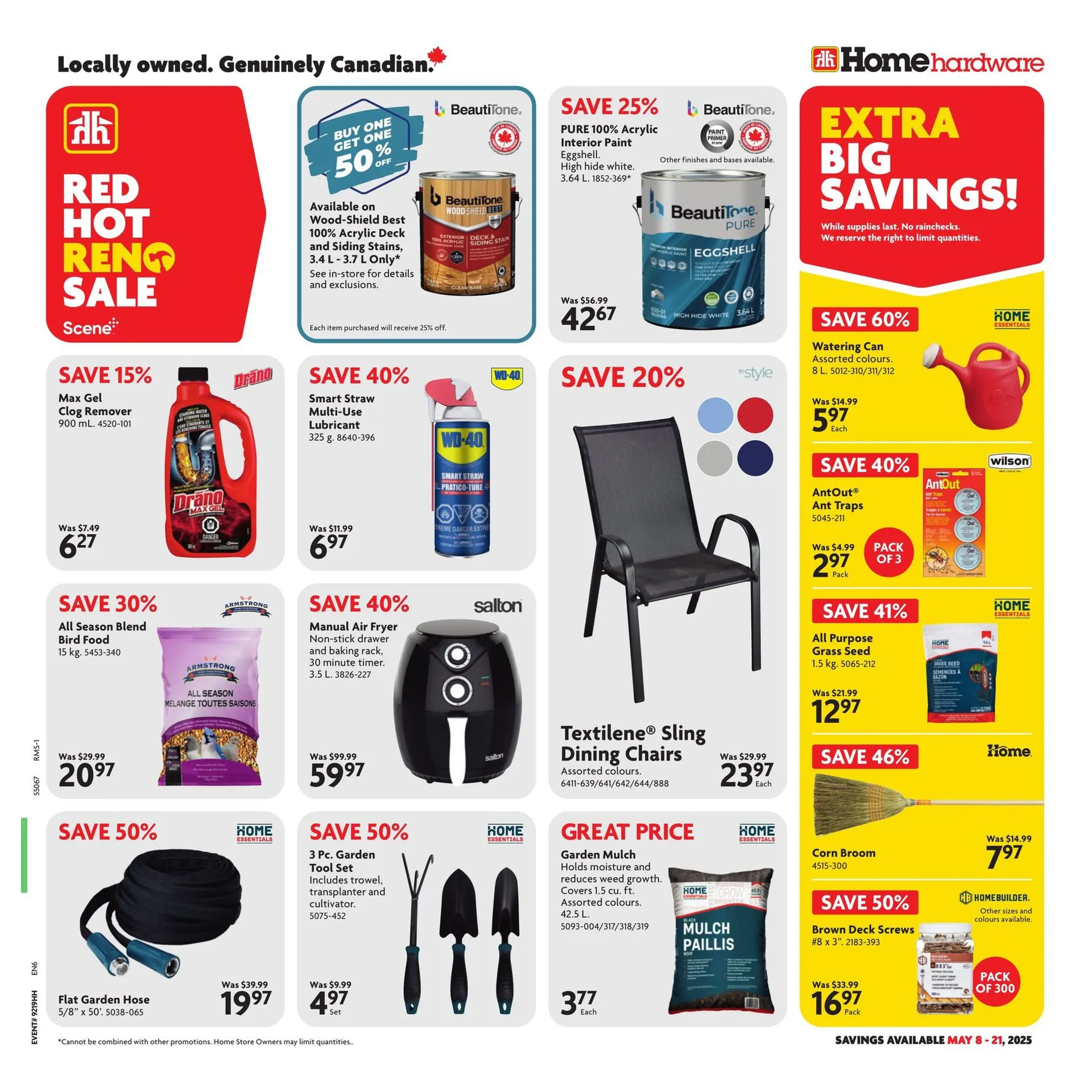 Home Hardware Deals from May 8 to May 21 2025 - flyer page 1
