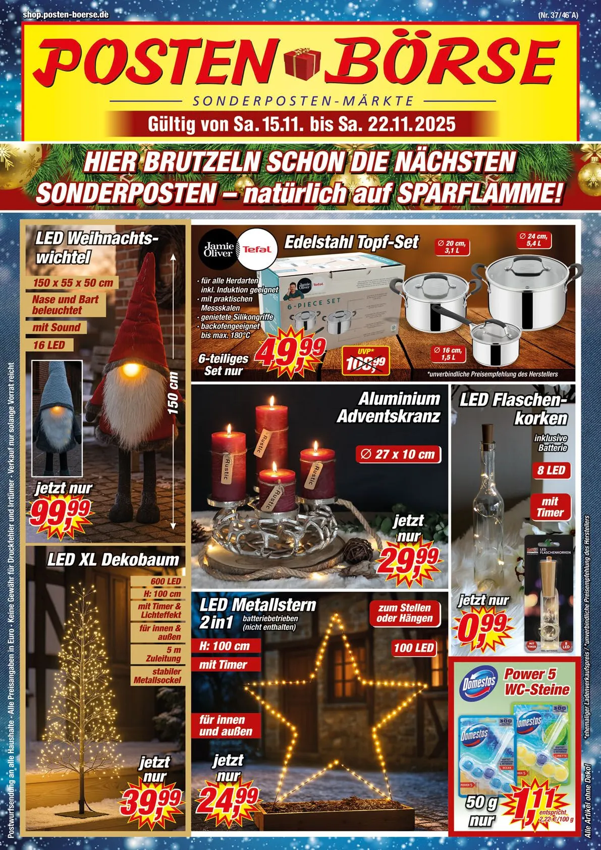 Posten Borse Angebote von 15. November bis 22. November 2025 - Prospekt seite 1