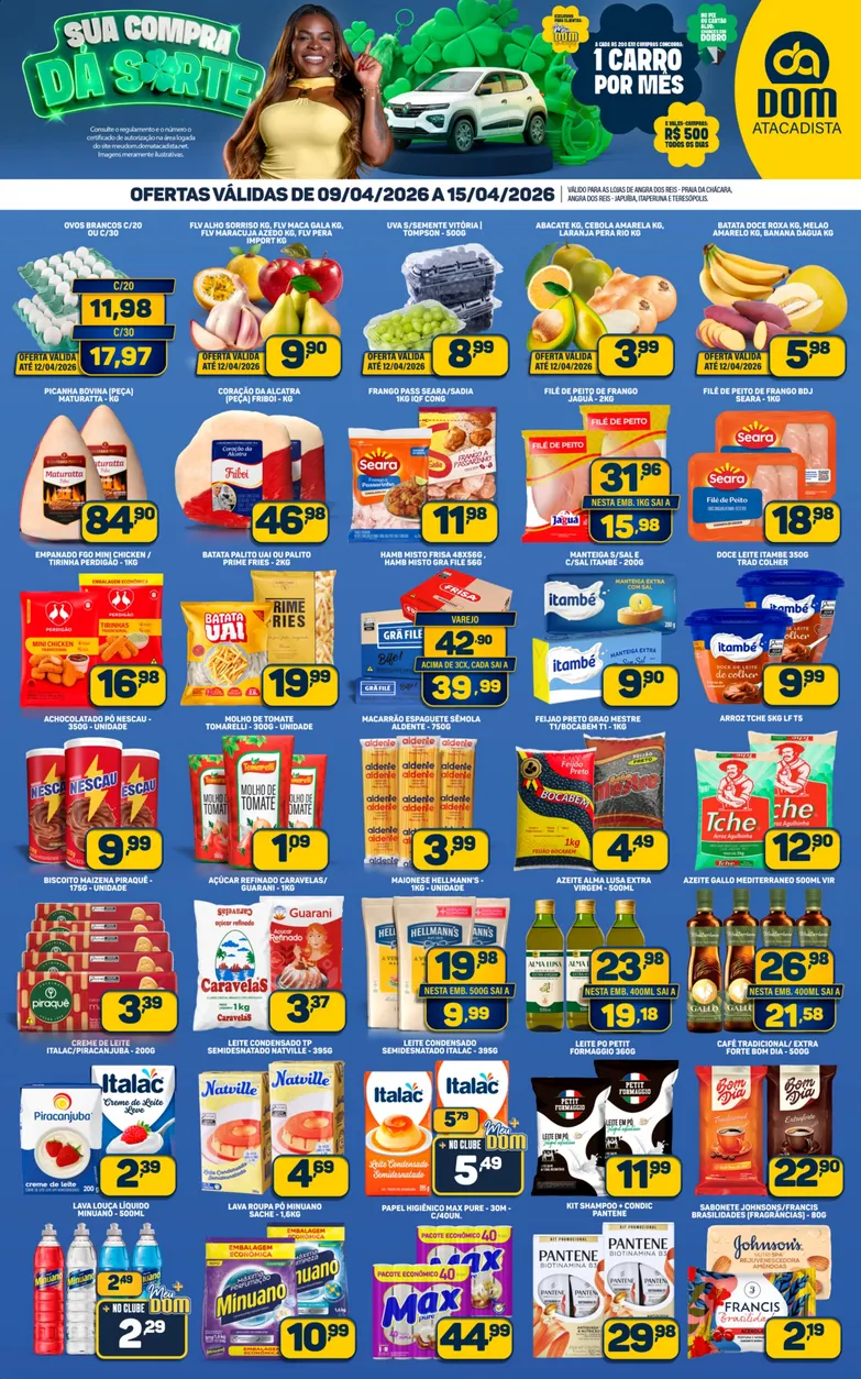 Encarte de  Dom Atacadista 9 de abril até 15 de abril 2026 - Pagina 1